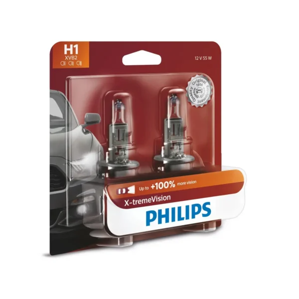 Philips X-tremeVision 12258XVB2 car light bulb H1 55 W Halogen