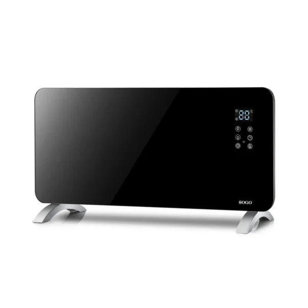 Sogo CAL-SS-18445 electric space heater Indoor Black 1500 W Convector electric space heater