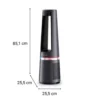 Rowenta Eclipse 3-in-1 Connect QU5072 50 m² 62 dB Silver