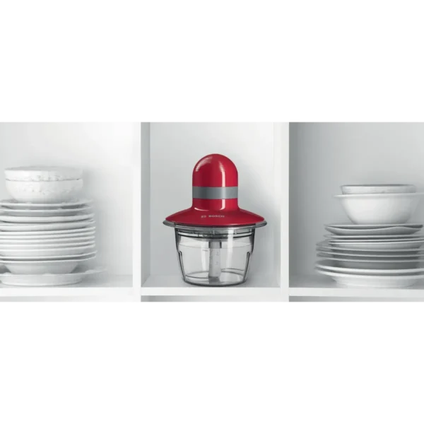 Bosch MMR08R2 electric food chopper 0.8 L 400 W Grey, Red