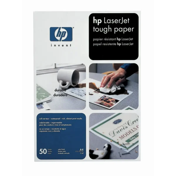 HP Q1298B printing paper A4 (210×297 mm) Satin 50 sheets White