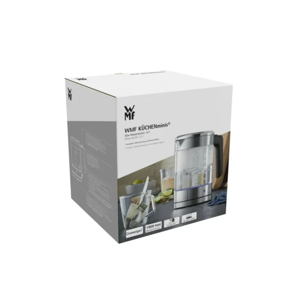 WMF KITCHENminis 0413190011 electric kettle 1 L 1900 W Stainless steel