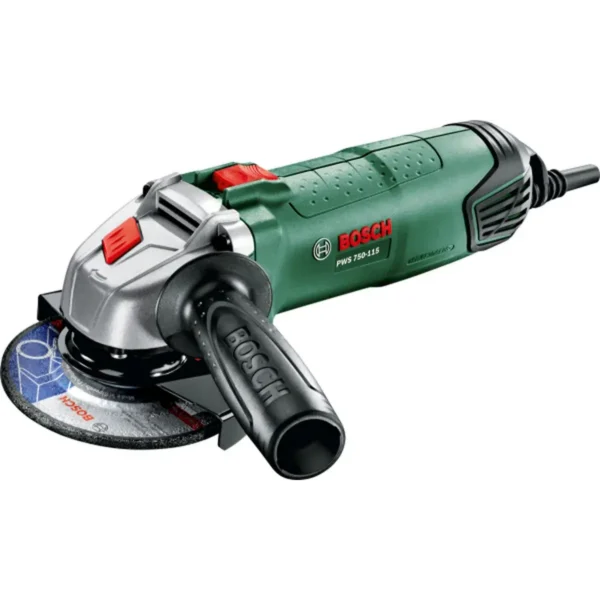 Bosch PWS 750-115 angle grinder 11.5 cm 1200 RPM 1.8 kg