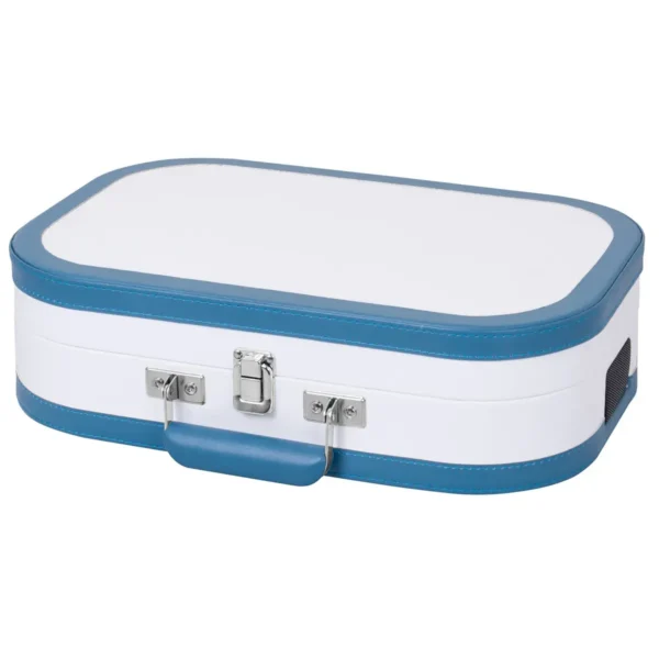 Trevi SALLY WIRELESS STEREO TURNTABLE USB AUX-IN RECHARGEABLE BATTERY TT 1020 BT TURQUOISE