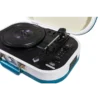 Trevi SALLY WIRELESS STEREO TURNTABLE USB AUX-IN RECHARGEABLE BATTERY TT 1020 BT TURQUOISE