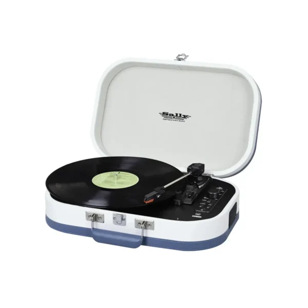 Trevi SALLY WIRELESS STEREO TURNTABLE USB AUX-IN RECHARGEABLE BATTERY TT 1020 BT TURQUOISE