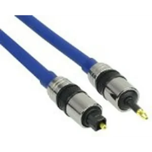 InLine 2m Premium 3.5mm/Toslink audio cable Blue