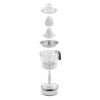 Grundig CJ 6840 electric citrus press 1 L 40 W Silver, White