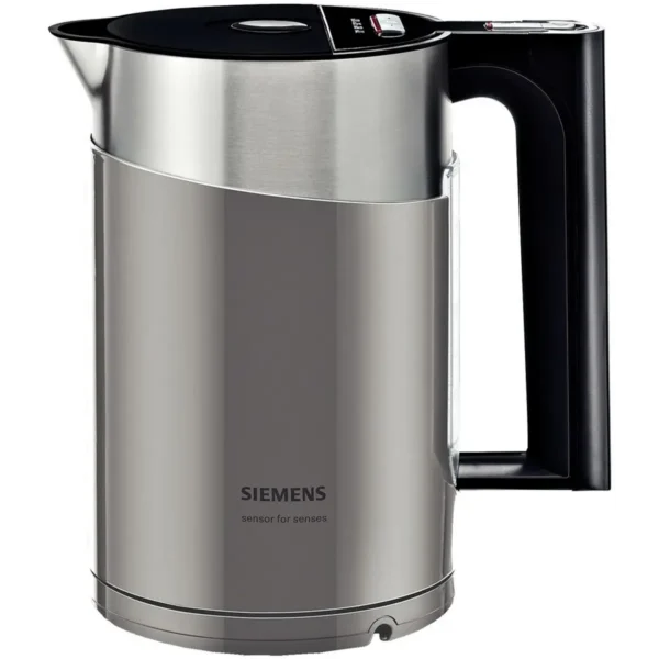 Siemens TW86105 electric kettle 1.5 L 2400 W Black, Metallic