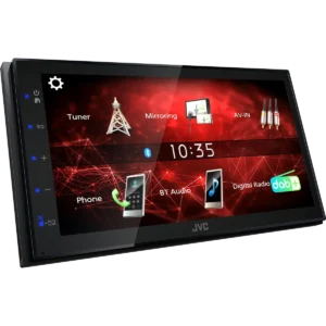 JVC KW-M27DBT car media receiver Black 180 W Bluetooth