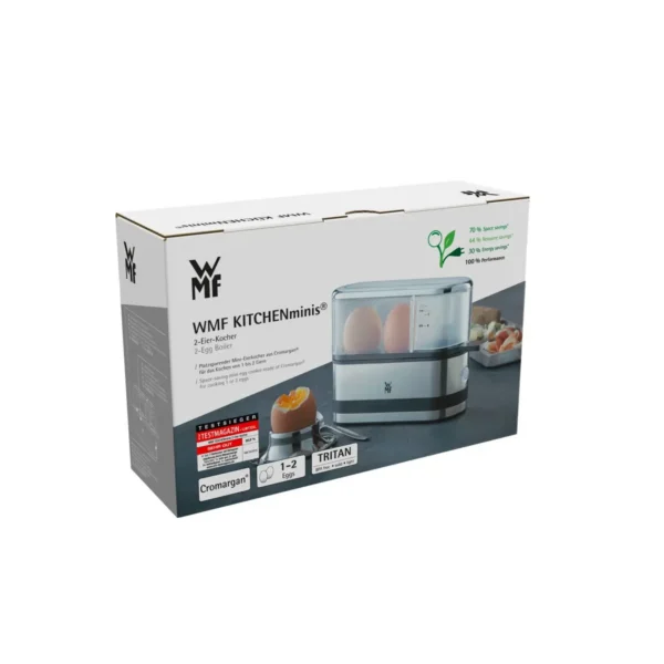 WMF KITCHENminis 0415020011 2 egg(s) 250 W Black, Stainless steel