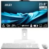 MSI Pro AP242P 14M-674FR Intel® Core™ i3 i3-14100 60.5 cm (23.8″) 1920 x 1080 pixels All-in-One PC 8 GB DDR5-SDRAM 512 GB SSD Windows 11 Pro Wi-Fi 6E (802.11ax) White