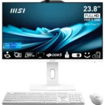 MSI Pro AP242P 14M-674FR Intel® Core™ i3 i3-14100 60.5 cm (23.8″) 1920 x 1080 pixels All-in-One PC 8 GB DDR5-SDRAM 512 GB SSD Windows 11 Pro Wi-Fi 6E (802.11ax) White