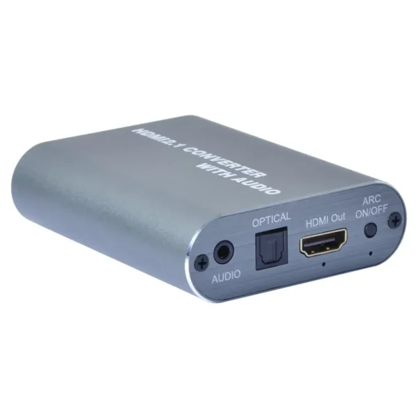 Techly IDATA HDMI-EA8KSPD audio converter Grey