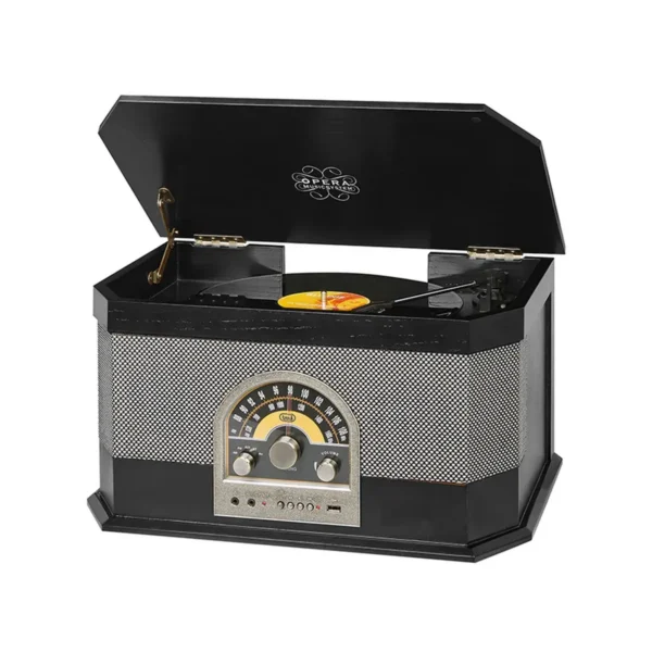 Trevi STEREO WIRELESS TURNTABLE USB AUX-IN TT 1040 BT BLACK
