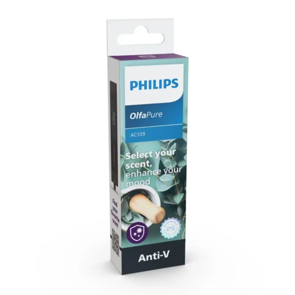 Philips OlfaPure LUMAC109BLKX1 Car Aroma Cartridge – Anti-V