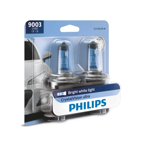 Philips CrystalVision Ultra 9003CVB2 car light bulb 60 W Xenon