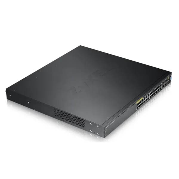 Zyxel XGS3700-24HP Managed L2+ Power over Ethernet (PoE) Black