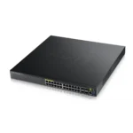 Zyxel XGS3700-24HP Managed L2+ Power over Ethernet (PoE) Black