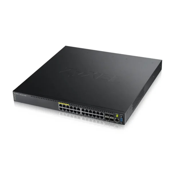 Zyxel XGS3700-24HP Managed L2+ Power over Ethernet (PoE) Black