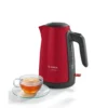 Bosch TWK6A014 electric kettle 1.7 L 2400 W Anthracite, Red