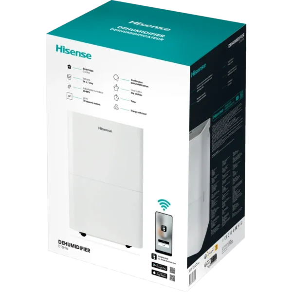 Hisense D16HW 40 dB 260 W White