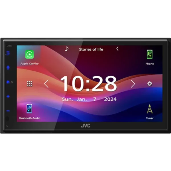 JVC KW-M593BT car media receiver Black Wi-Fi 22 W Bluetooth