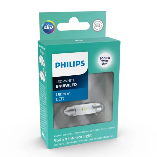 Philips 6418ULWX1 car light bulb LED