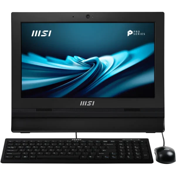 MSI Pro AP162T ADL-005IT All-in-One PC/workstation Intel® N N100 39.6 cm (15.6″) 1920 x 1080 pixels Touchscreen 4 GB DDR4-SDRAM 128 GB SSD Windows 11 Pro Wi-Fi 6 (802.11ax) Black