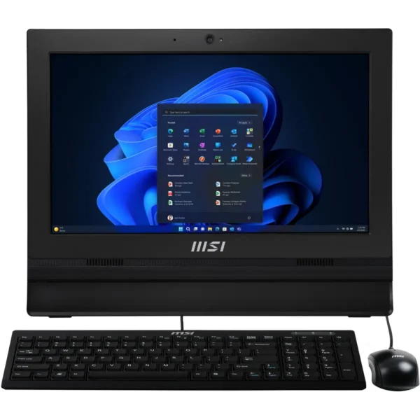 MSI Pro AP162T ADL-005IT All-in-One PC/workstation Intel® N N100 39.6 cm (15.6″) 1920 x 1080 pixels Touchscreen 4 GB DDR4-SDRAM 128 GB SSD Windows 11 Pro Wi-Fi 6 (802.11ax) Black