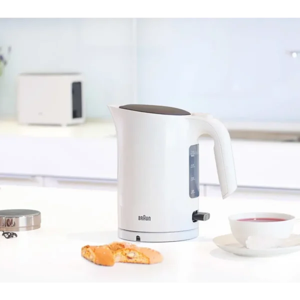 Braun PurEase WK 3100 WH electric kettle 1.7 L 2200 W White