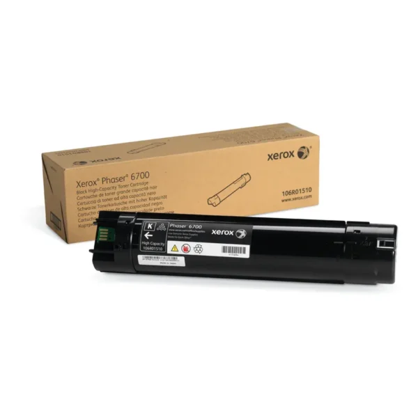 Xerox Genuine Phaser™ 6700 Black High capacity Toner Cartridge (18000 Pages) – 106R01510