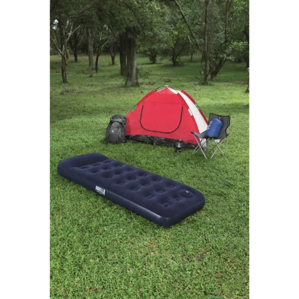 Bestway Flocked EASY Airbed – Single – 1.85m x 76cm x 28cm
