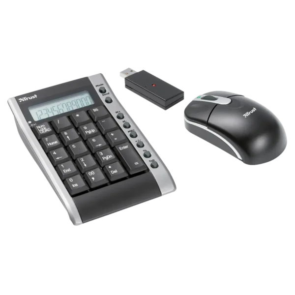 Trust Wireless Calculator Keypad & Mouse KP-4100p