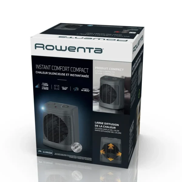 Rowenta Instant Comfort Compact SO2321 Indoor Grey 1800 W Fan electric space heater
