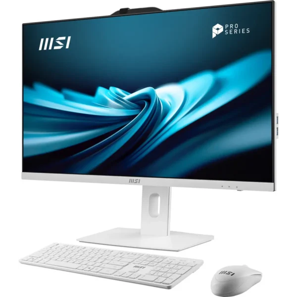 MSI Pro AP272P 14M-491AU All-in-One PC/workstation Intel® Core™ i5 i5-14400 68.6 cm (27″) 1920 x 1080 pixels 16 GB DDR4-SDRAM 512 GB SSD Windows 11 Home Wi-Fi 6E (802.11ax) White