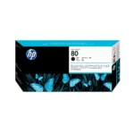 HP 80 Black DesignJet Printhead and Printhead Cleaner print head