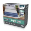 Bestway Tritech Air Mattress King with Built-in AC Pump and Antimicrobial Coating 2.03 m x 1.93 m x 56 cm