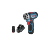 Bosch GSR 12V-15 FC Professional 1300 RPM Keyless 600 g Black, Blue