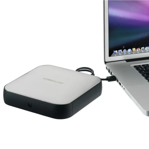 Freecom Sq external hard drive 1 TB 3.5″ USB Type-B 3.2 Gen 1 (3.1 Gen 1) Black, Silver