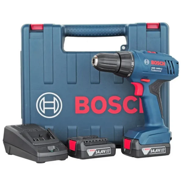 Bosch GSR 1440-LI Keyless 1.3 kg Black, Blue