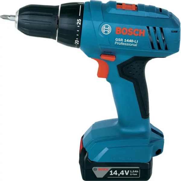 Bosch GSR 1440-LI Keyless 1.3 kg Black, Blue