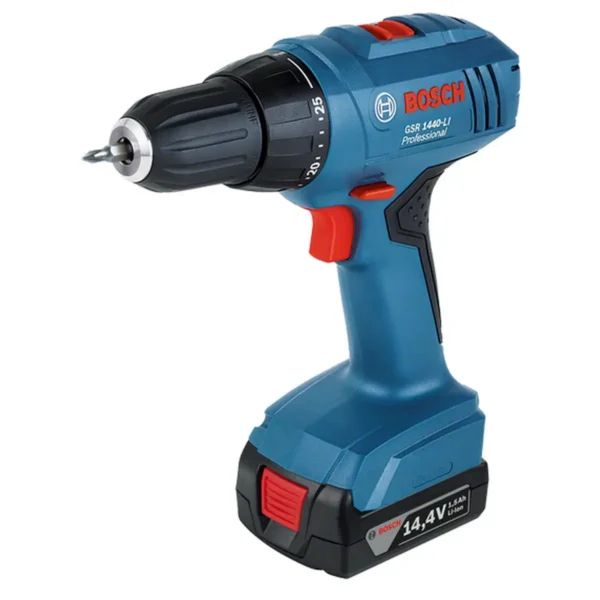 Bosch GSR 1440-LI Keyless 1.3 kg Black, Blue