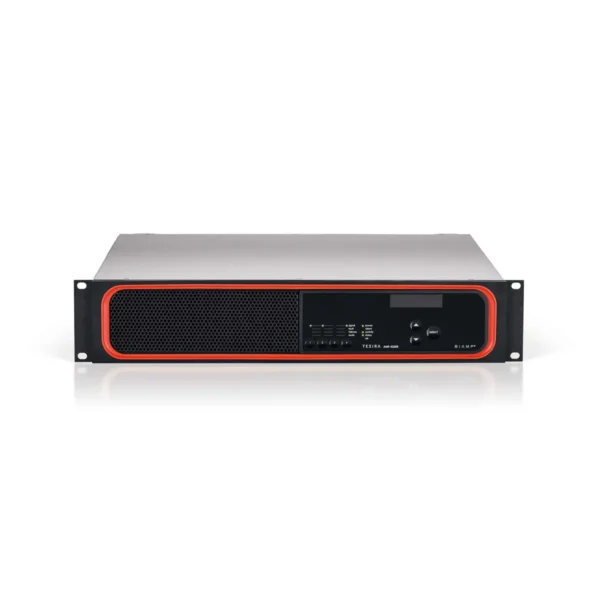 Biamp Tesira AMP-4350R 4.0 channels Black, Silver
