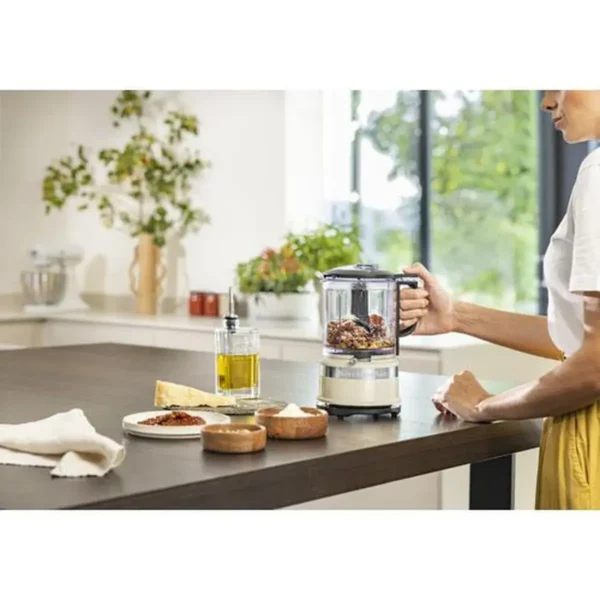 KitchenAid 5KFC0516EAC 1.19 L 240 W Cream, Stainless steel