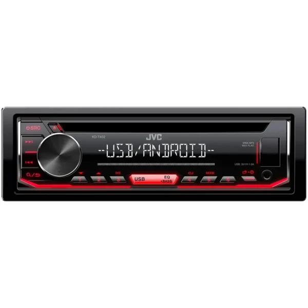 JVC KD-T402 1-DIN CD Receiver