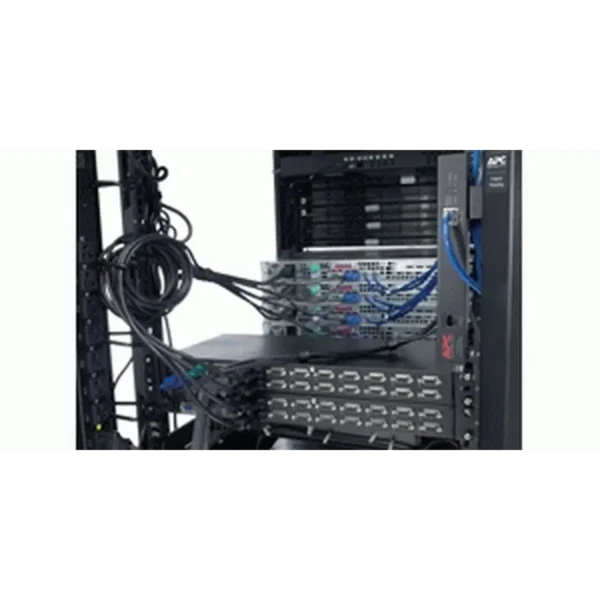 APC 16 Port Multi-Platform Analog KVM KVM switch Rack mounting Black
