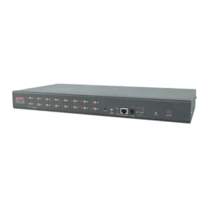 APC 16 Port Multi-Platform Analog KVM KVM switch Rack mounting Black