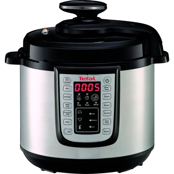Tefal CY505E40 electric pressure cooker Black, Stainless steel 1200 W