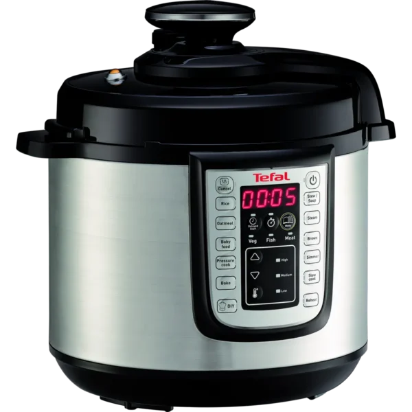 Tefal CY505E40 electric pressure cooker Black, Stainless steel 1200 W